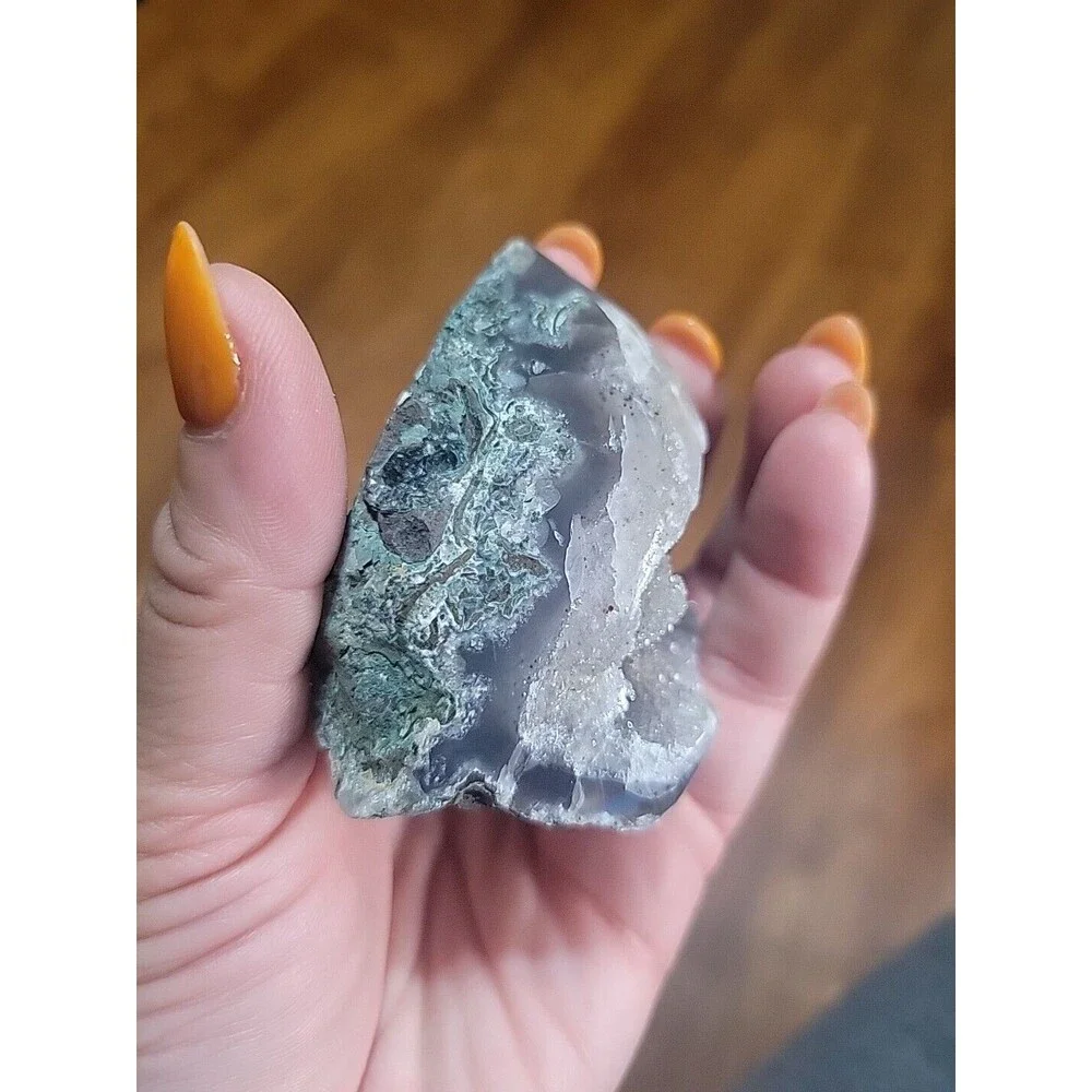 Amethyst Free-form 200g 2x4 druzy sugary from brazil - Picture 5 of 8